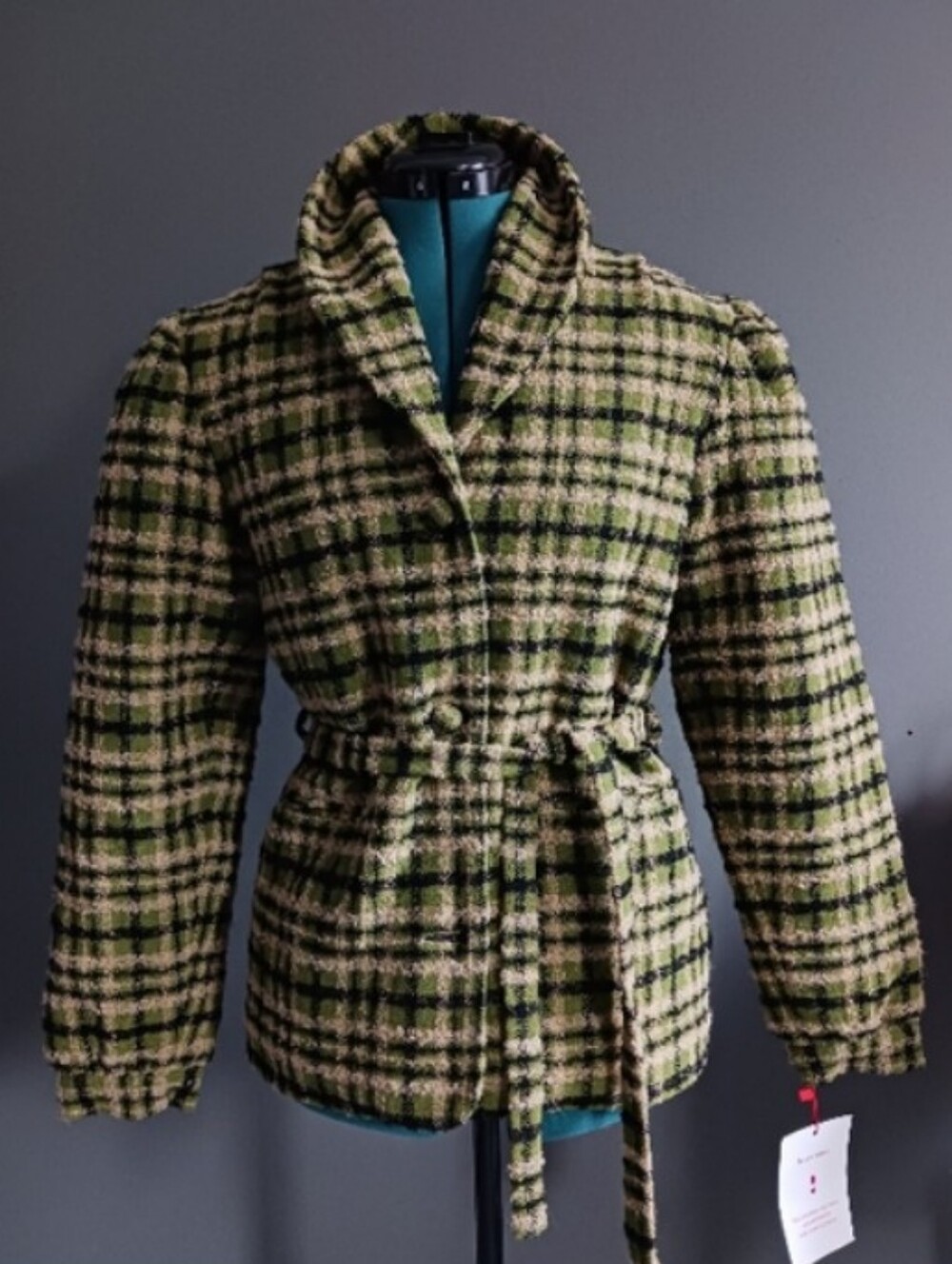 NWOT Rouje Wool/ Alpaca Blended Jacket Size 34 , US Size XS